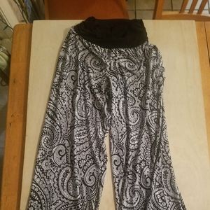 Black and White Lounge Pants